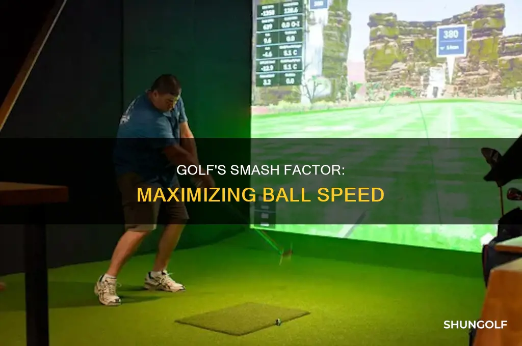 what is smash factor for golf