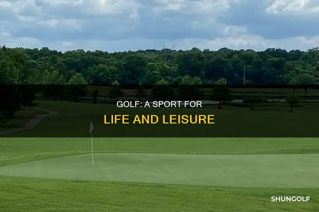 what is so great about golf