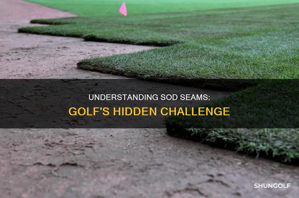 what is sod seem in golf