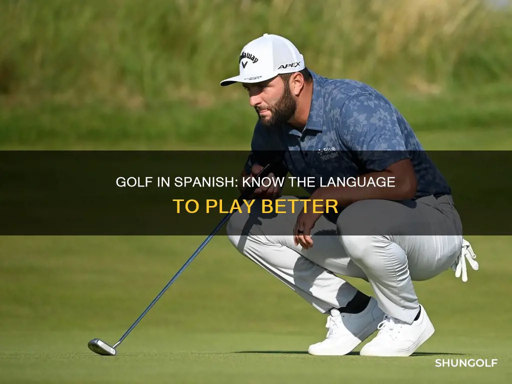 what is spanish for golf