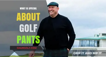 Golf Pants: Performance and Style