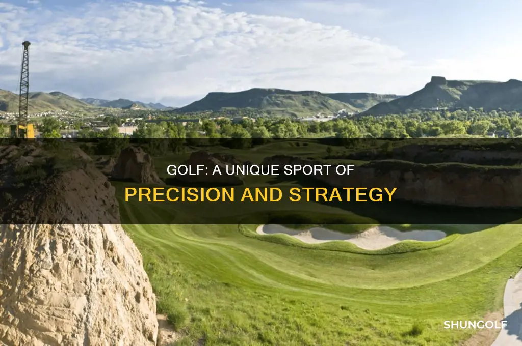 what is special about golf