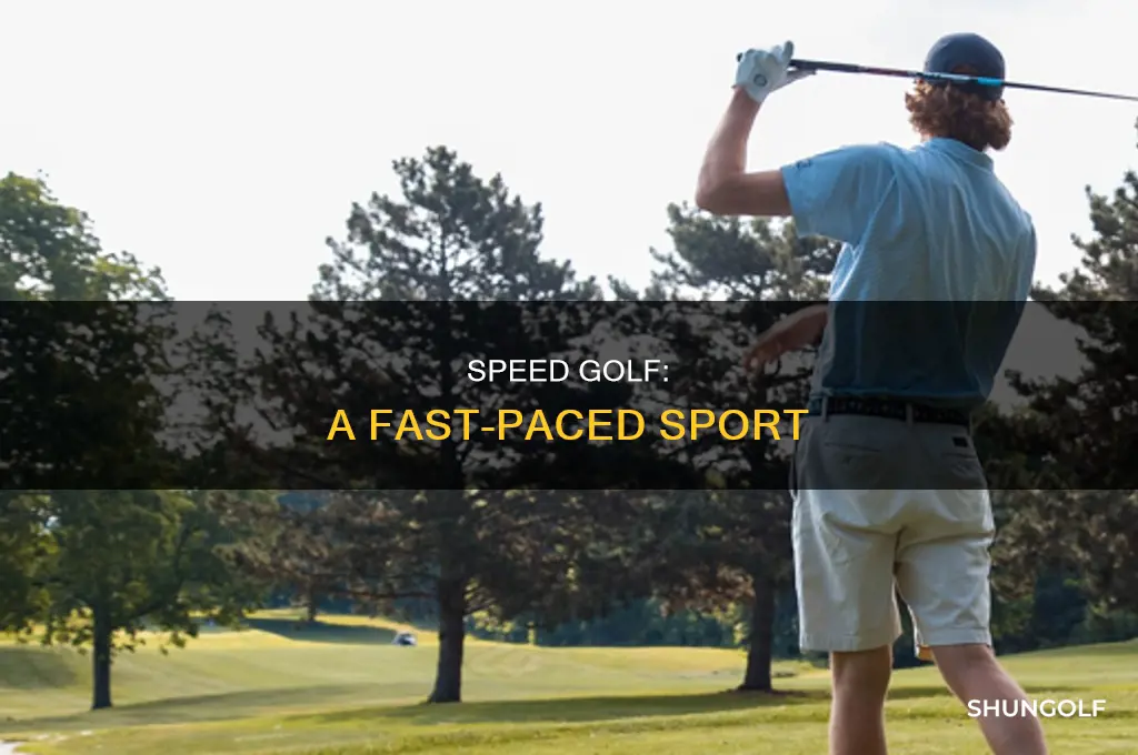 what is speed golf