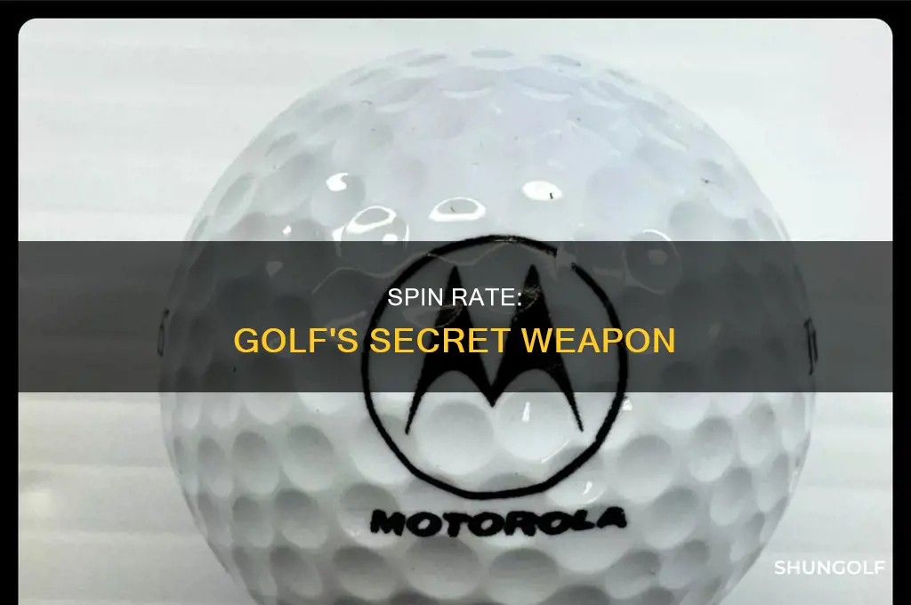 what is spin rate in golf