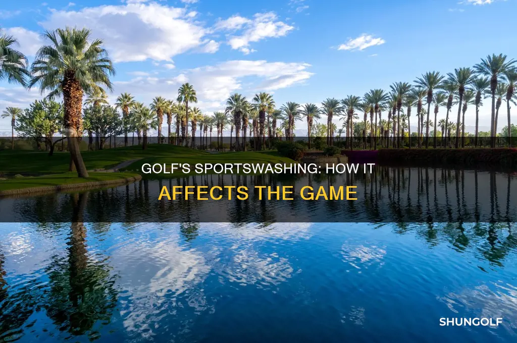 what is sportswashing in golf