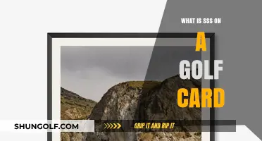 Understanding SSS on a Golf Scorecard: A Beginner's Guide