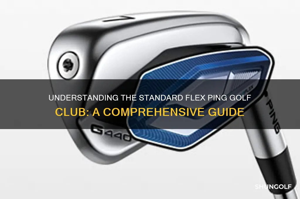 what is standard flex ping golf club