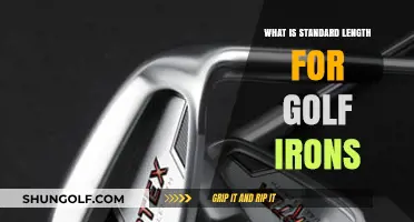 Understanding the Standard Length for Golf Irons: A Comprehensive Guide