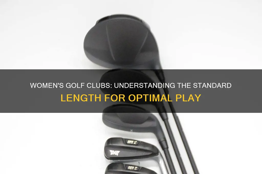 what is standard length for women
