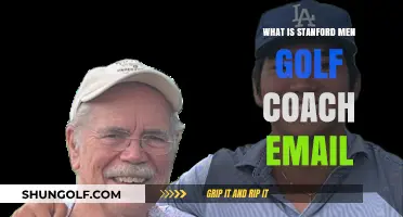 How to Contact Stanford Men's Golf Coach via Email