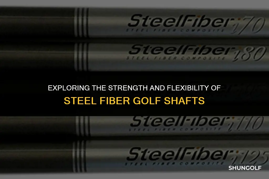 what is steel fiber golf shafts