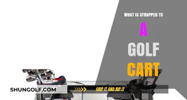 Unveiling the Mystery: What's Strapped to a Golf Cart?