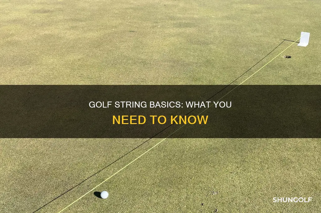 what is string in golf