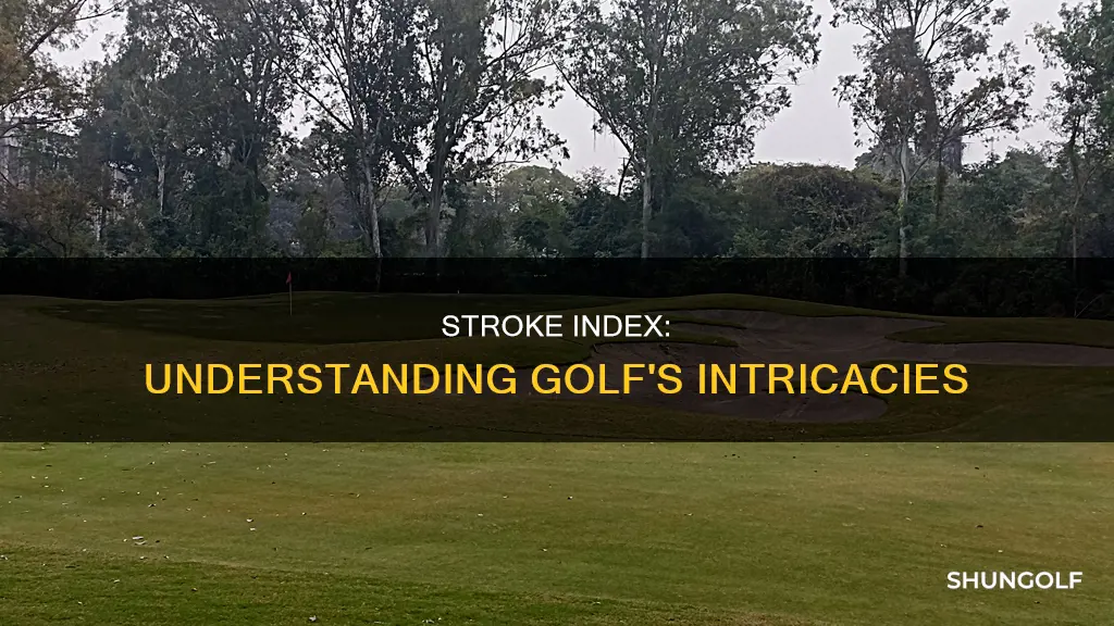 what is stroke index in golf