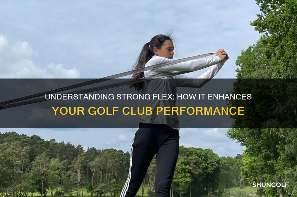 what is strong flex in a golf club