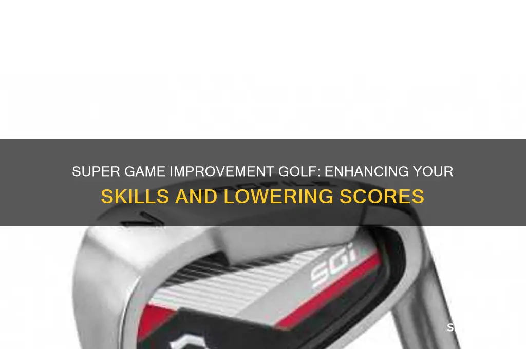 what is super game improvement golf