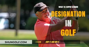 Understanding the Super Senior Designation in Golf: Age, Rules, and Competitions