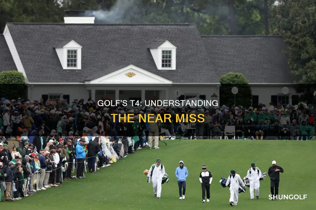 what is t4 in golf