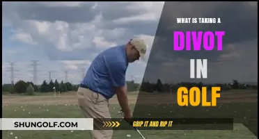 Understanding the Art of Taking a Divot in Golf