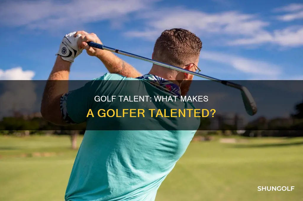 what is talent in golf