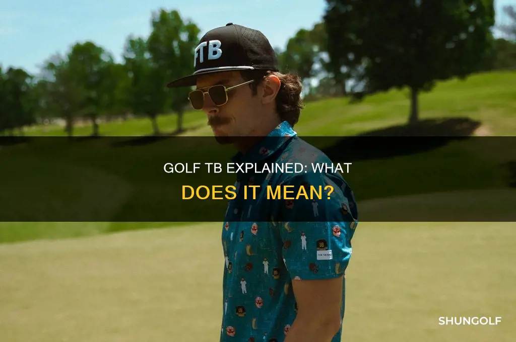 what is tb in golf