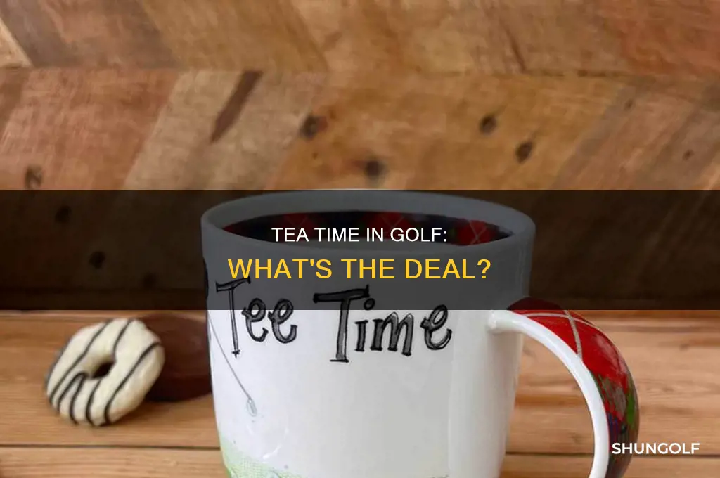 what is tea time in golf