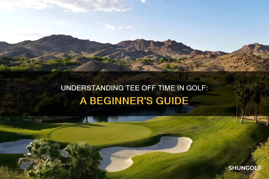 what is tee off time in golf