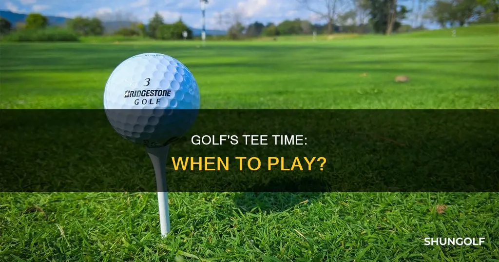 what is tee time golf