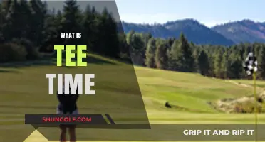 Golfing Tee Time Explained