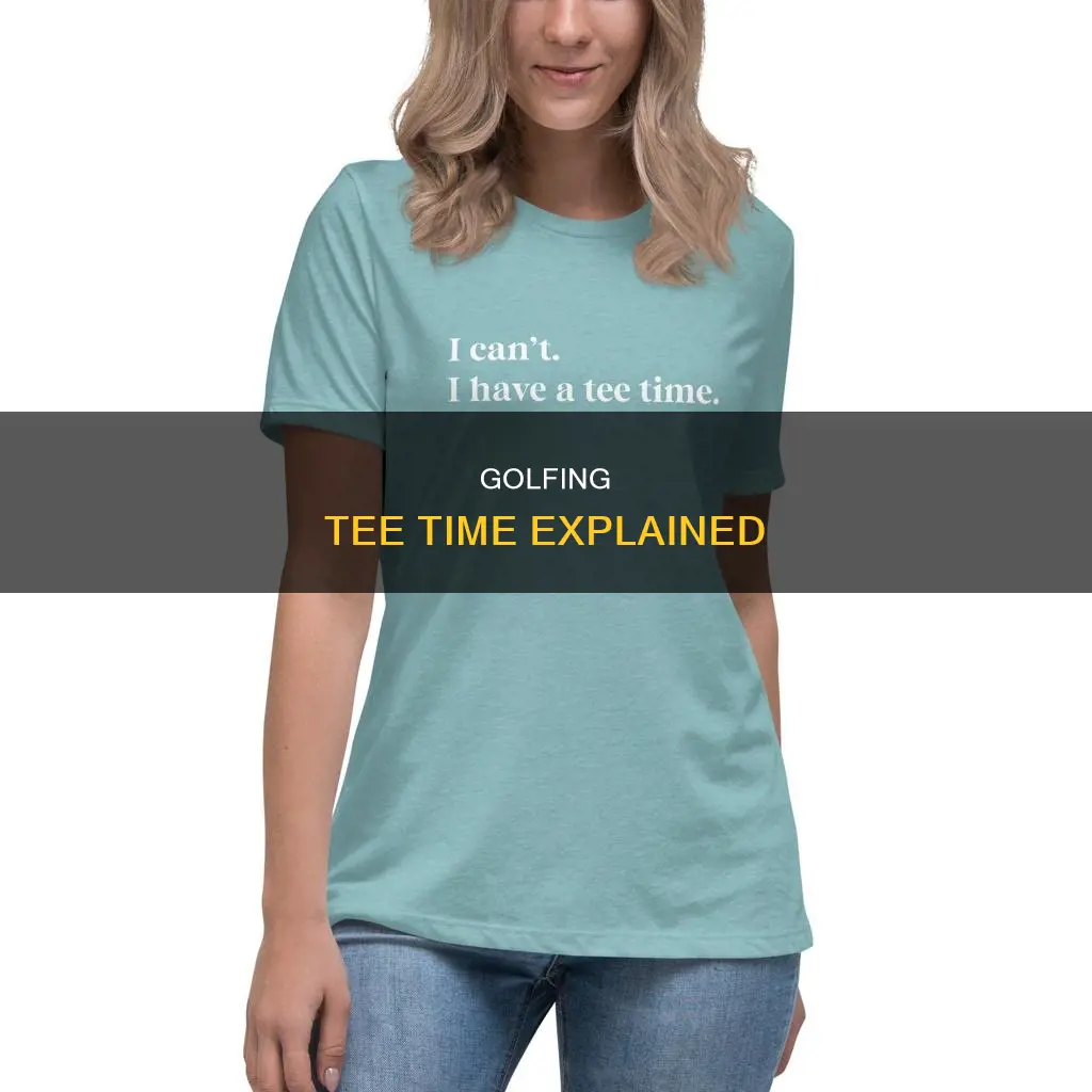 what is tee time