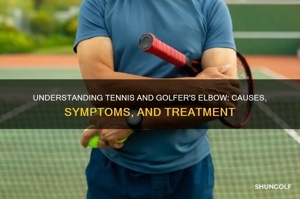 what is tennis and golfer