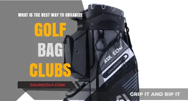 Master Your Golf Game: Optimal Golf Bag Club Organization Tips