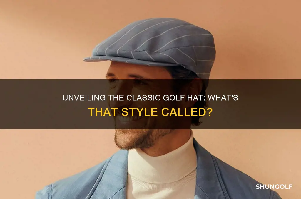 what is that type of golf hat called