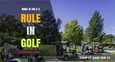 Understanding Golf's 2-3 Rule: A Game-Changing Strategy Explained