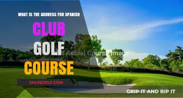 Discover the Exact Address for Spanish Club Golf Course