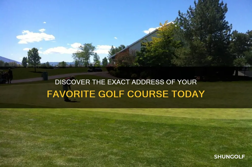 what is the address for the golf couse