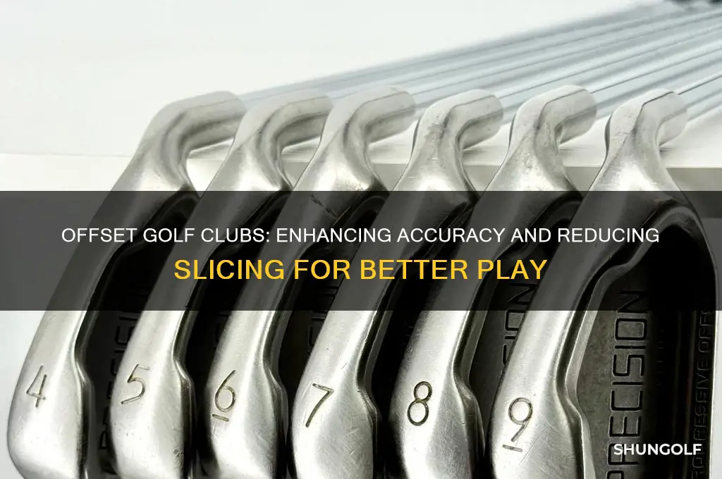 what is the advantage of offset golf clubs