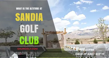 Exploring Sandia Golf Club's Altitude: A High-Elevation Golfing Experience