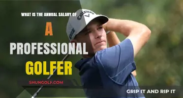 Professional Golfer Earnings: Unveiling the Annual Salary Range