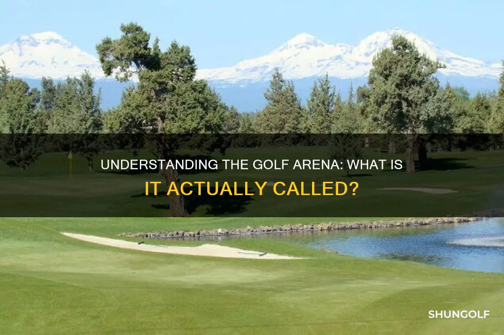 what is the arena in golf called