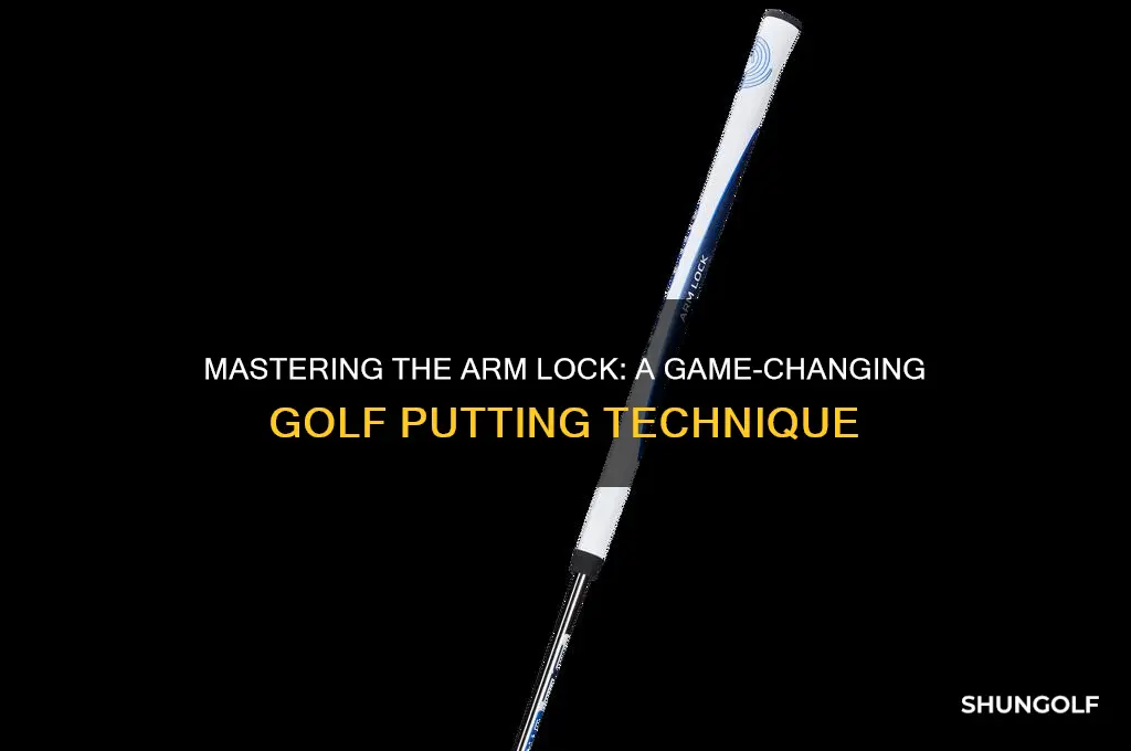 what is the arm lock in golf