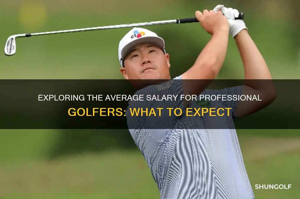 what is the avaerge salory for a golfer