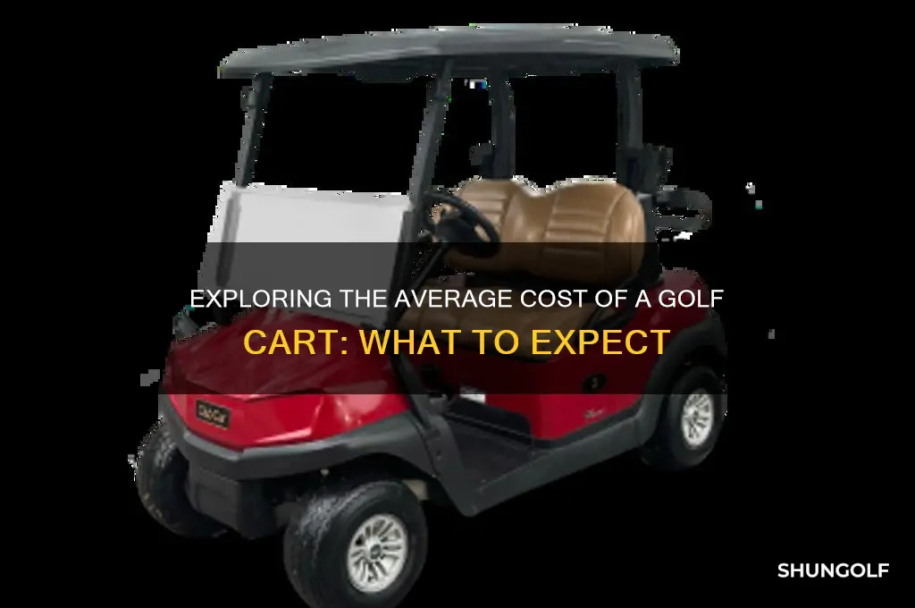 what is the average cost of a golf cart