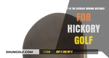Average Hickory Golf Driving Distance: Unlocking Vintage Club Potential