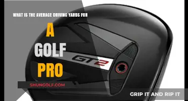 Golf Pro Driving Yards: Unveiling the Average Distance Achieved