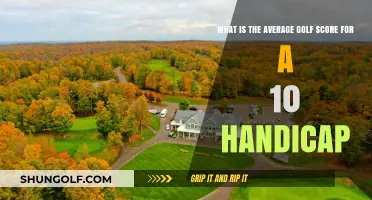 Understanding the Average Golf Score for a 10 Handicap Player