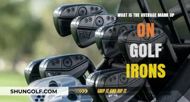 Understanding Golf Irons: Average Mark Up and Pricing Factors