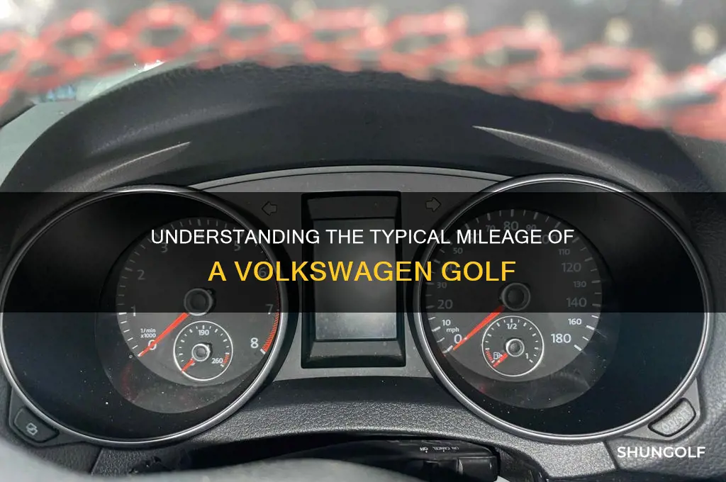 what is the average odometer for a volkswagen golf