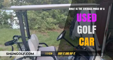 Exploring the Fairway: What's the Average Price of a Used Golf Cart?