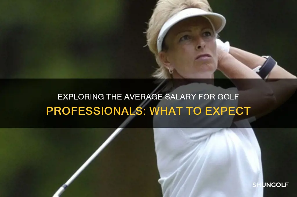 what is the average salary for a golf pro